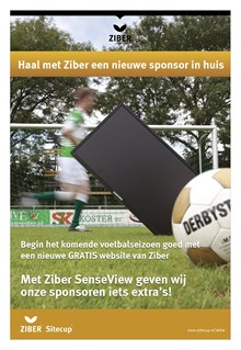 Ziber krant voor alle voetbalverenigingen in Nederland