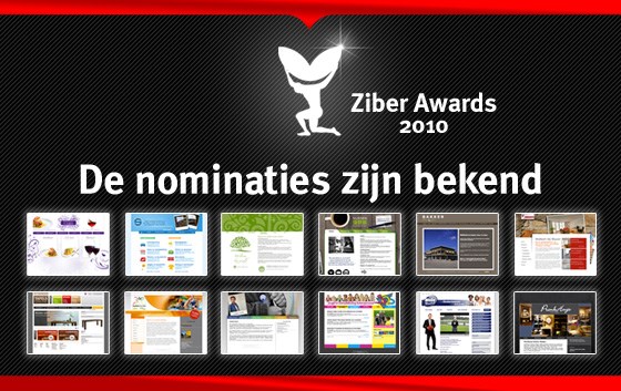 Stem nu op uw favoriete website via www.ziberawards.nl