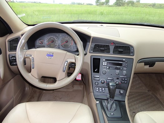 V70 2.5t automaat AWD dashboard