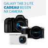 Samsung Galaxy Tab 3  Lite Cadeau bij een NX Camera