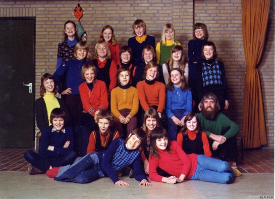 De klas uit 1975.