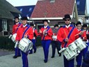 Muziek van de Zijper drumband. Foto:Dorpskrant De Uijtkijk