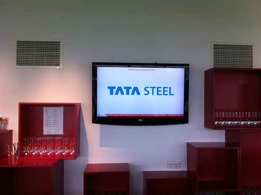 Ziber SenseView in het TATA steel stadion van Telstar in Velsen