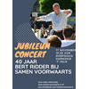 Jubileumconcert dirigent Bert Ridder op 17 november 2018