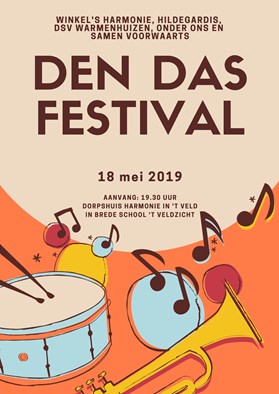 Den Das Festival poster als plaatje