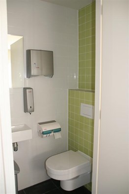 Renovatie toilet  Sportservice Heerhugowaard