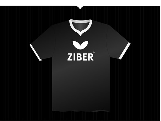 Het originele Ziber shirt met de echte ” Ziber” Hals