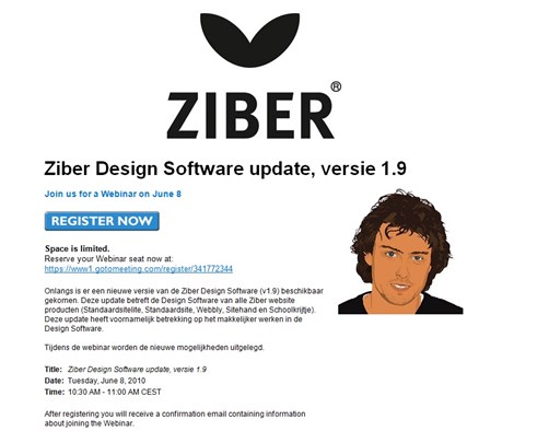 Ziber Webinar: Een online uitleg over de Ziber Design Software
