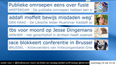 RSS headlines op iedere SenseView verkrijgbaar met maatwerk vormgeving - www.senseview.nl