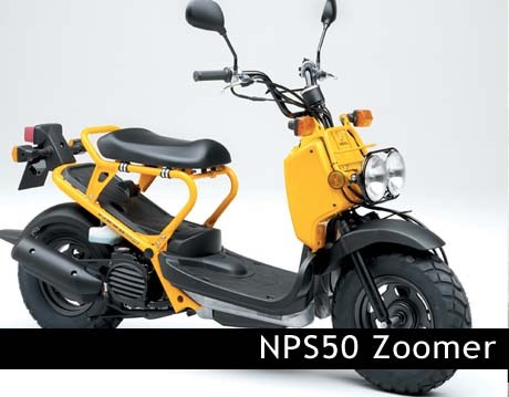 Honda NPS50 Zoomer, wederom hoofdprijs KlimduinRUN 2009