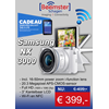 Samsung NX 3000 + 16-50  lens,  Nu € 449,00