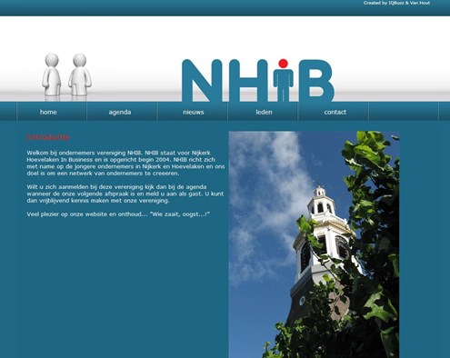 Nijkerk Hoevelaken In Business (NHIB) online met een StandaardsiteLite